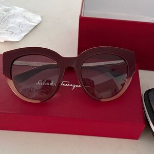 Salvatore Ferragamo Women's Two-Tone Sunglasses